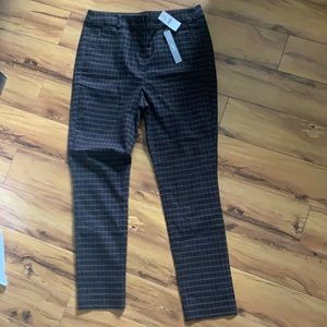 Brand New Size 8 Loft Plaid Dress Pants